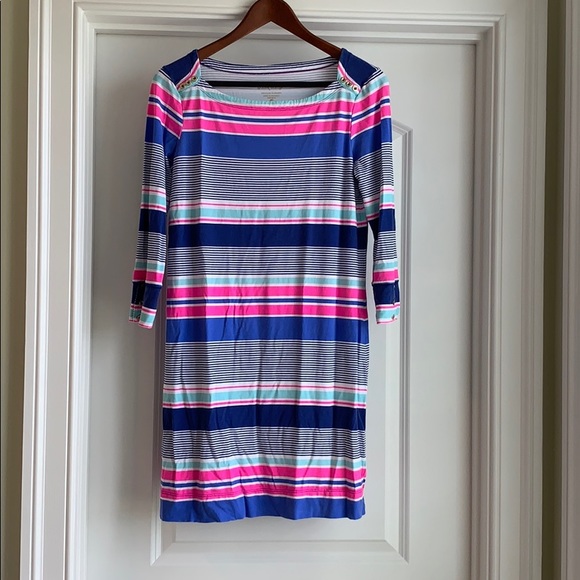 Lilly Pulitzer Stripped Dress - Size Medium - Picture 1 of 3